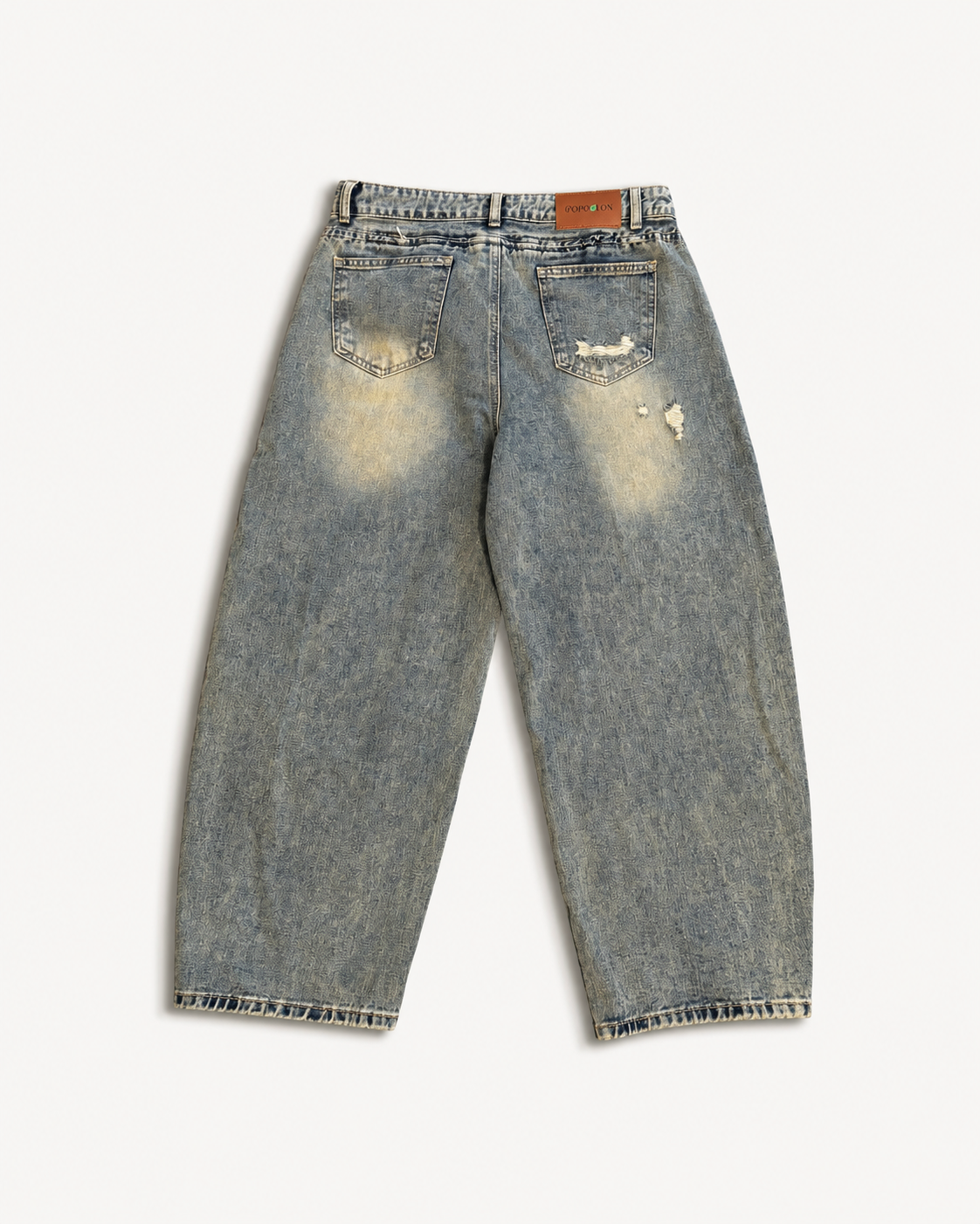 Popolon Wide Leg Denim