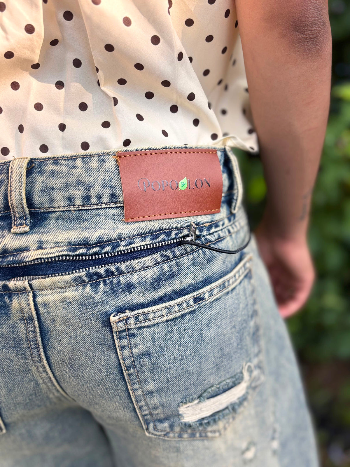 Popolon Wide Leg Denim