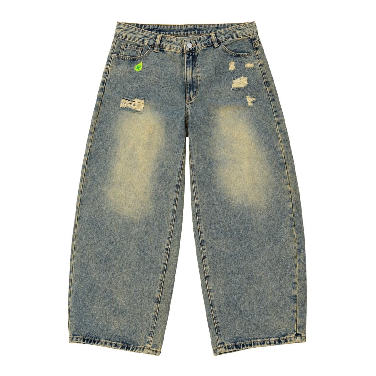 Popolon Wide Leg Denim
